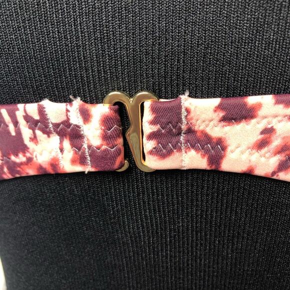 NWT Gorgeous Chelsea28 scalloped bikini top medium - Picture 9 of 9